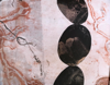 Cairn #5 Encaustic Monotype & Collage             11”x14”